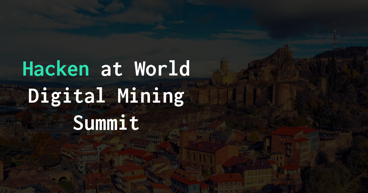 Hacken at World Digital Mining Summit