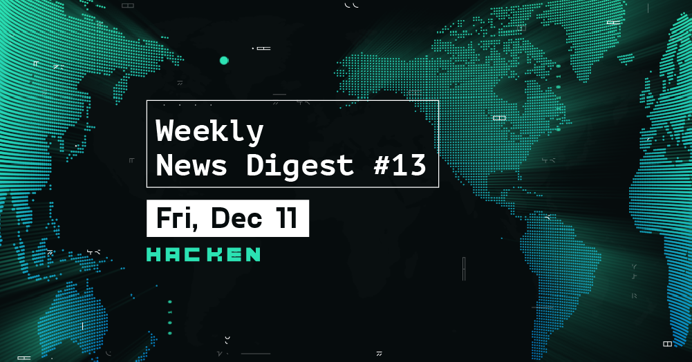 Weekly Digest #13