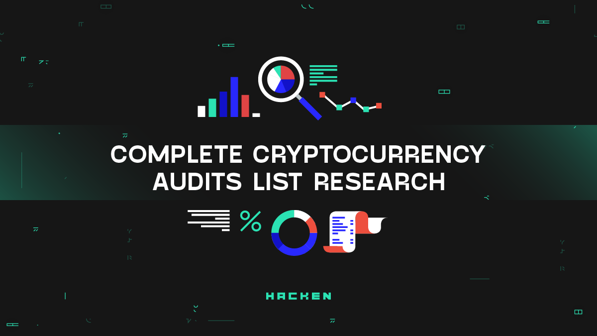Complete Cryptocurrency Audits List Research