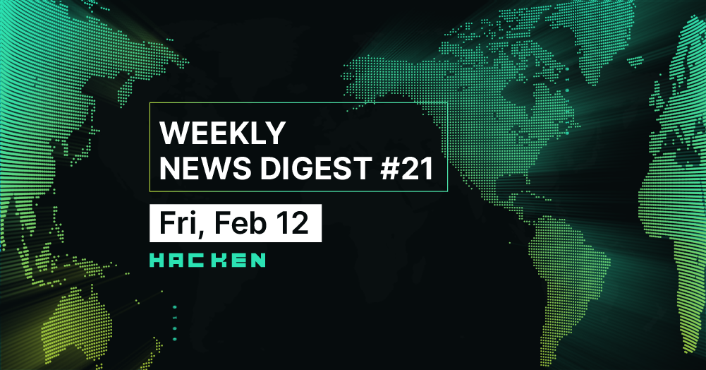 Weekly News Digest #21