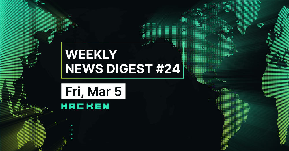 Weekly News Digest #24