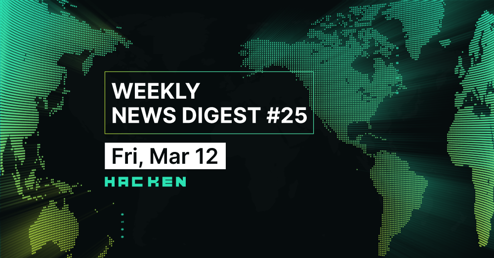Weekly News Digest #25