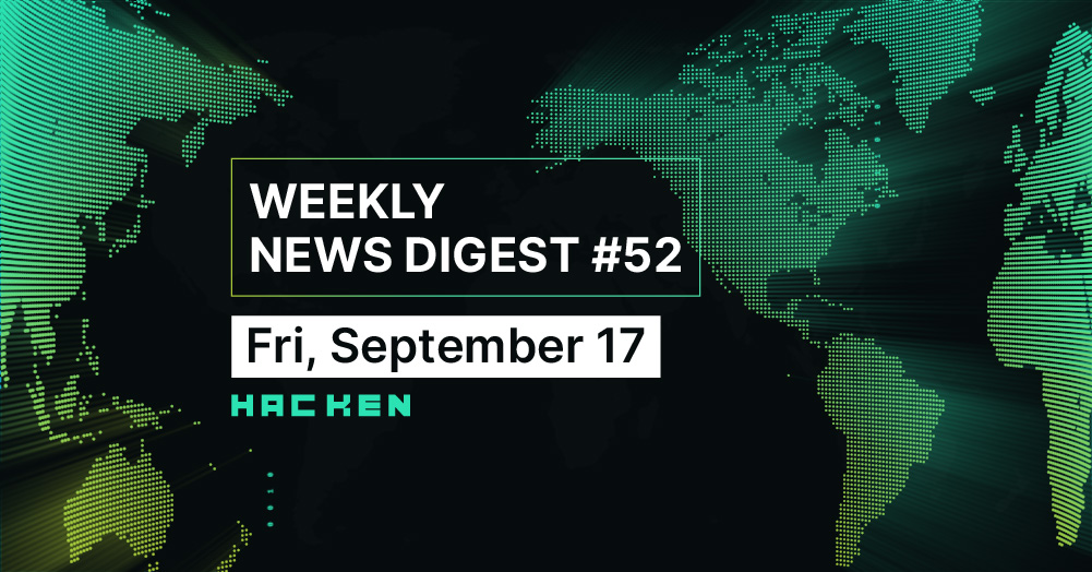 Weekly News Digest #52