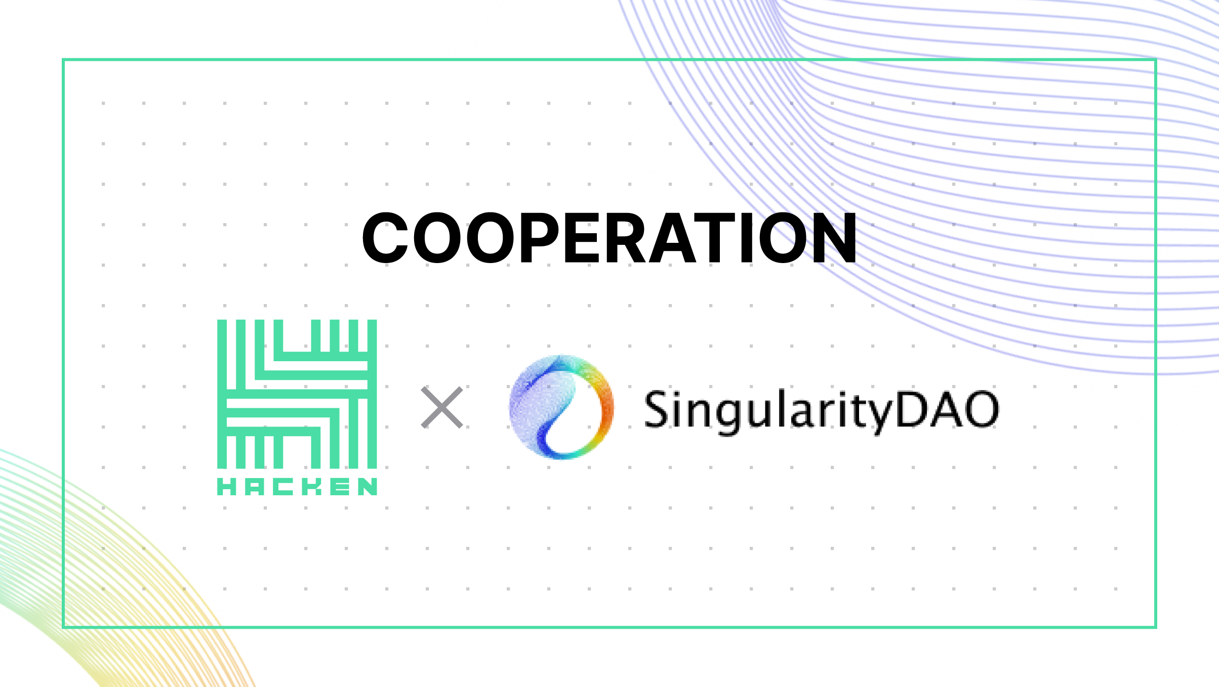 Singularity DAO is entering into cooperation with Hacken