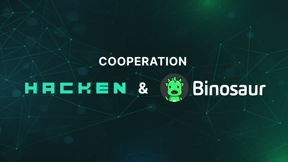 Binosaur.finance is entering into cooperation with Hacken