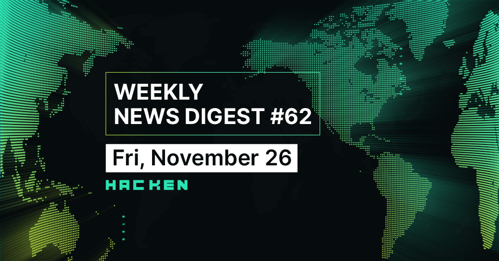 Weekly News Digest #62
