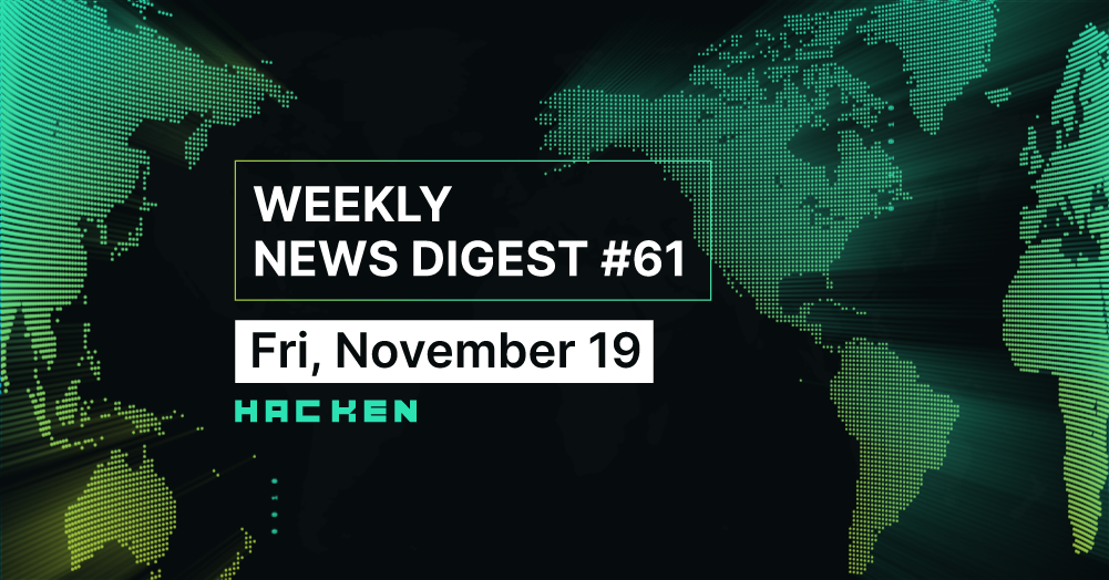 Weekly News Digest #61