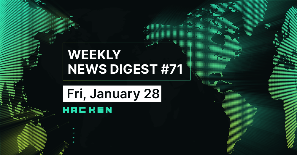 Weekly News Digest #71