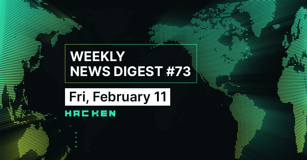 Weekly News Digest #73