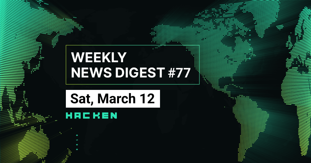 Weekly News Digest #77