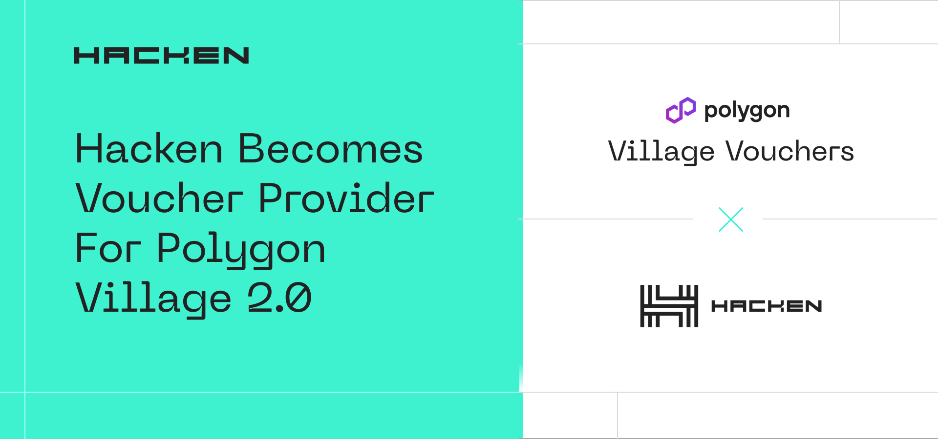 Hacken’s Ongoing Commitment as Voucher Provider for Polygon Village 2.0