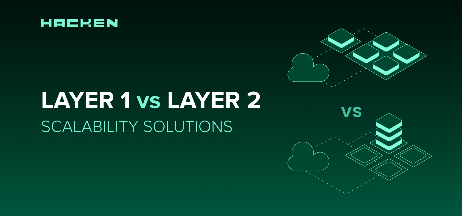 Blockchain Layer 1 vs Layer 2 Scalability Solutions