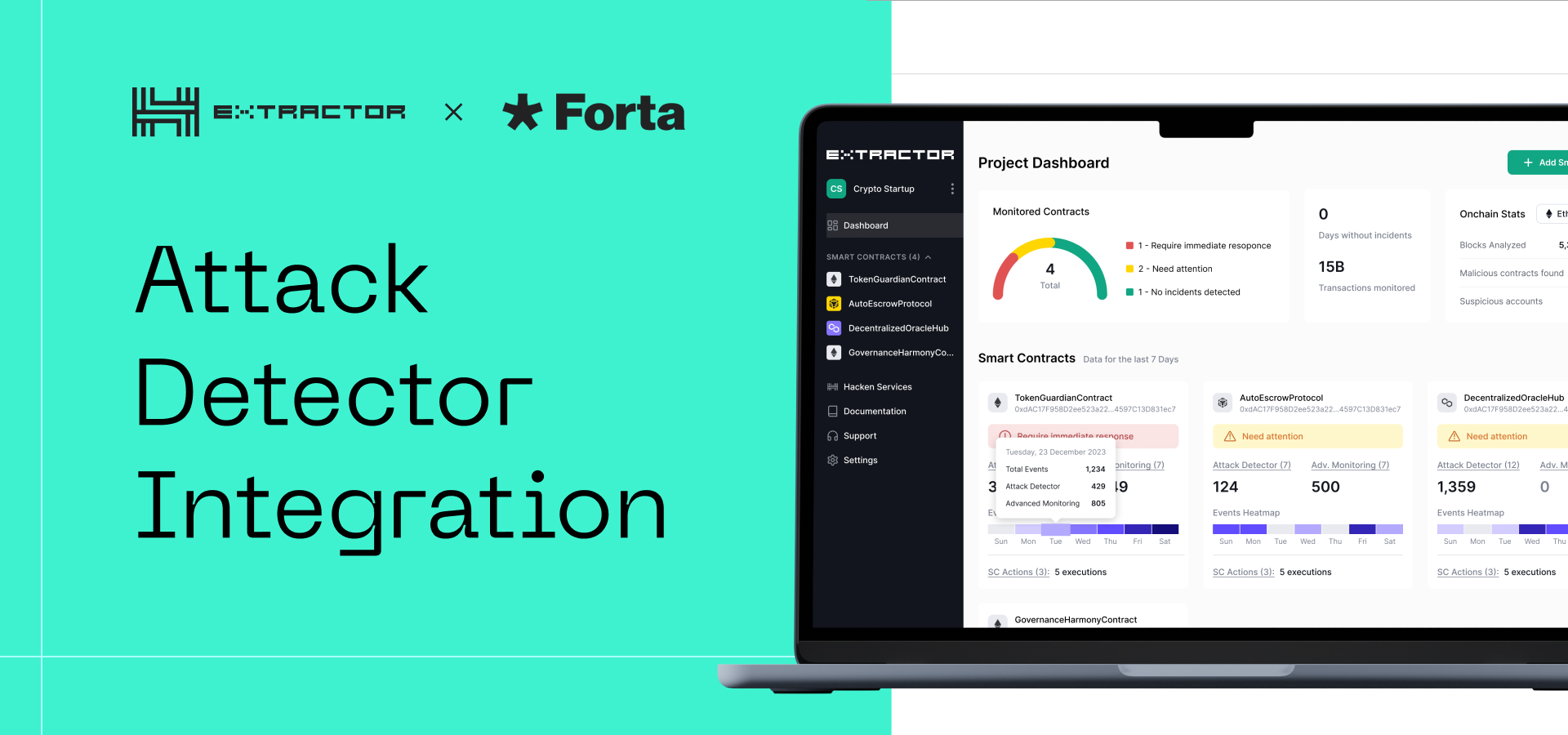 Major Product Release: Extractor Integrates Forta Attack Detector