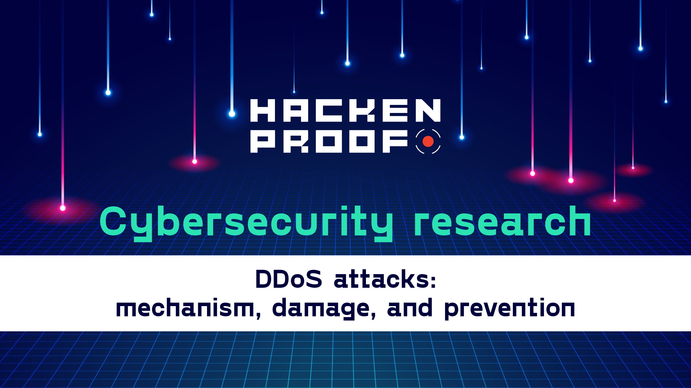 DDoS attacks: mechanism, damage, and prevention